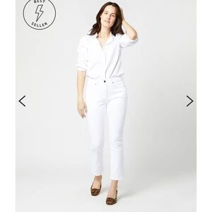 Ann Mashburn Flare Cropped 5-Pocket Jean